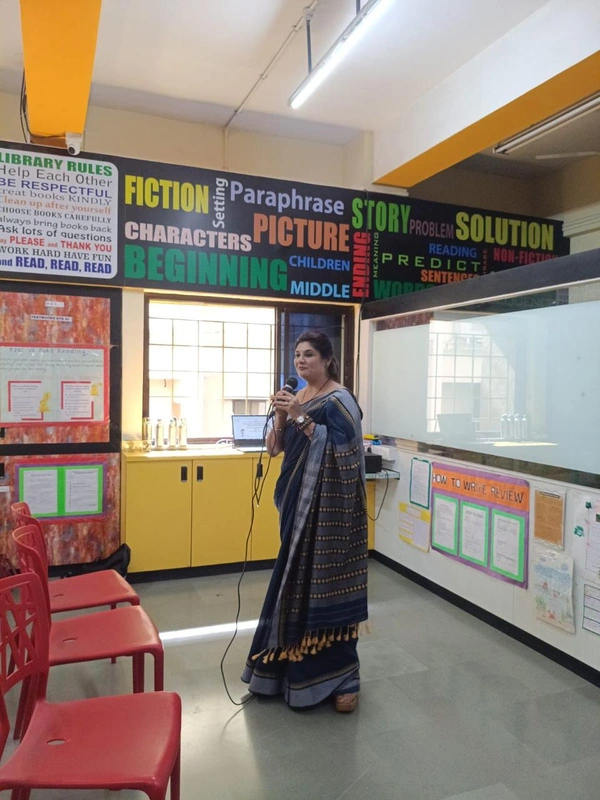 Social Emotional Learning and resilience training session conducted for school students in Mumbai by Wings to Fly